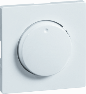 Honeywell peha dialog centraalplaat met knop voor dimmers en potmeter, wit