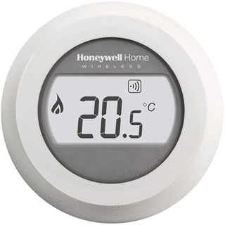 Honeywell home round kamerthermostaat wireless | batterij